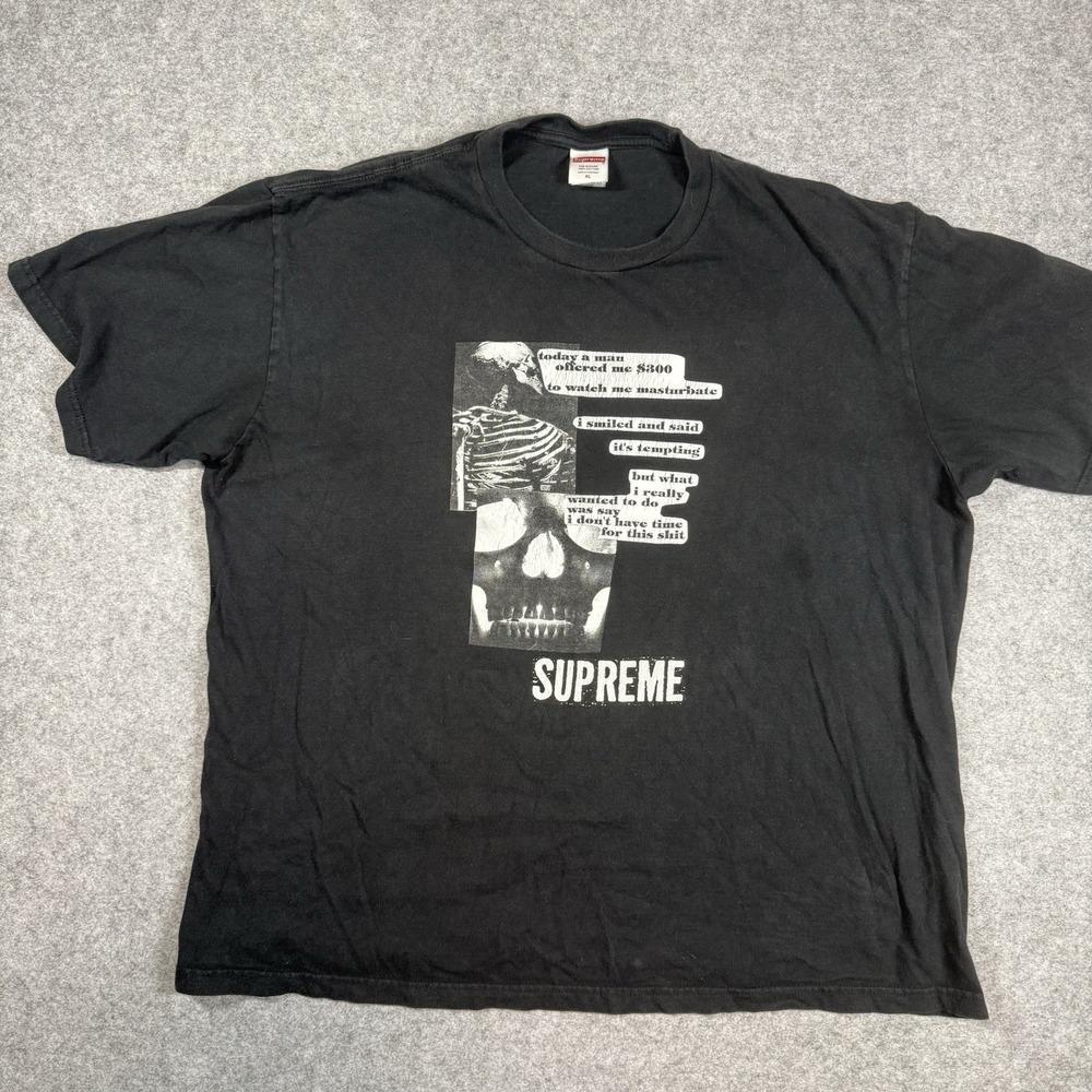 Supreme x UNDERCOVER Anatomy Tee Black XL FW16 Skull Graphic Rare Archive